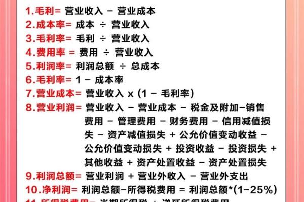 如何计算企业利润？详解利润计算公式及应用